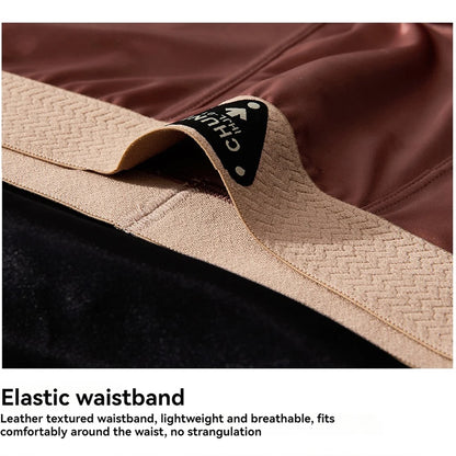 3PCS Luxury Silk Satin-like Men's  Breathable Underwear