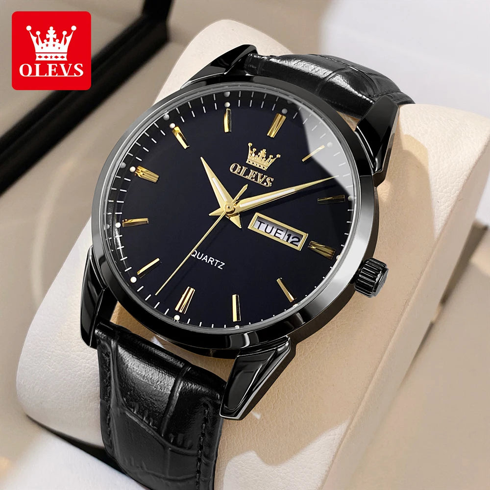 OLEVS 6898 Mens Watch Original Fashion Quartz