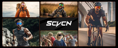 SCVCN Polarized Sports Sunglasses Cycling Glasses Riding