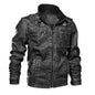 Leather Jacket Vintage Motorcycle Jackets Plus Size
