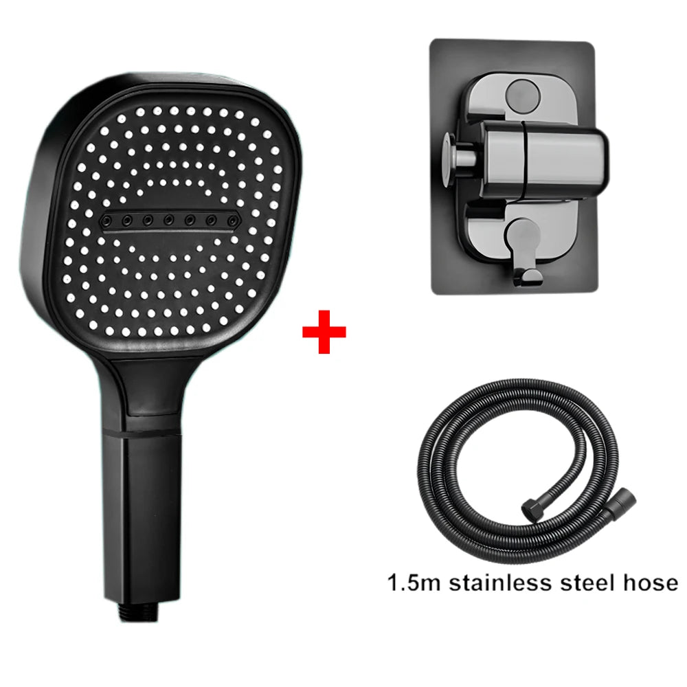 High Pressure Shower Head 3 Modes Large Flow