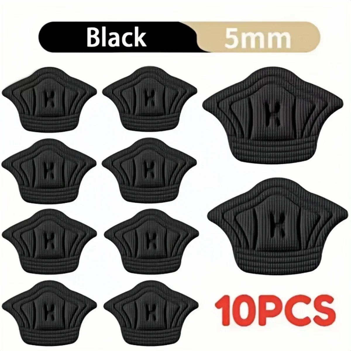 5Pairs Insoles For Shoes Patch Heel Pads Adjustable