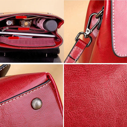 Genuine Leather Tote Handbags For Women