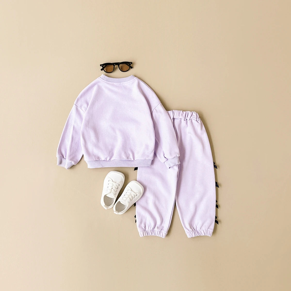 Love Sweatshirt Long Sleeve +Bow Pants