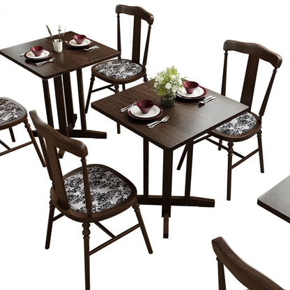 Western Dining Table and Chair Cafe Hotel
