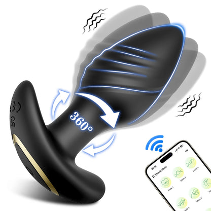 Toy Butt Plug Stimulator Masturbation Penetration Vibrating