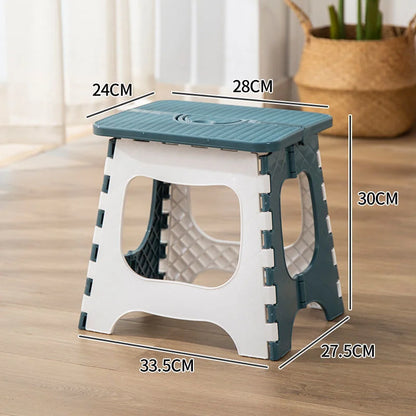 Thickened Mini Plastic Folding Stool Portable