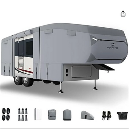 RV Cover Upgraded 6 Layers Heavy Duty