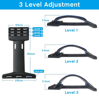 Magnetic Back Massage Muscle Relax Stretcher Therapy