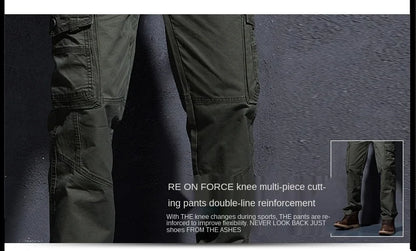 Work Khaki Tactical Pants Men Military Jogger