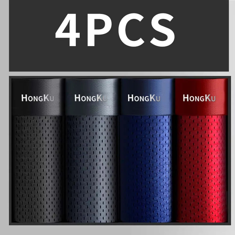 4/5 PCS Men Boxer Ropa Breathable Bamboo