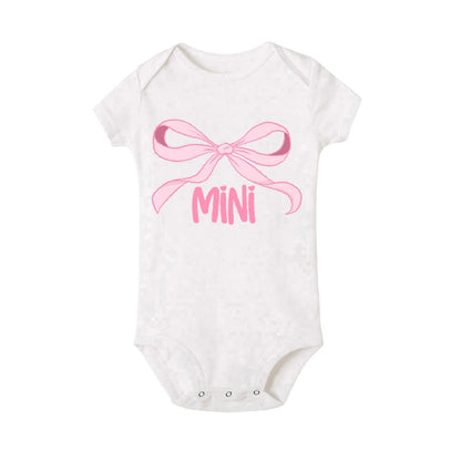 Family Matching Shirt Mother & Daughter Short Sleeve