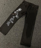 Black Straight Jeans Men Women American Street