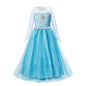 Girls Elsa Anna Dress Princess Carnival Jasmine Rapunzel