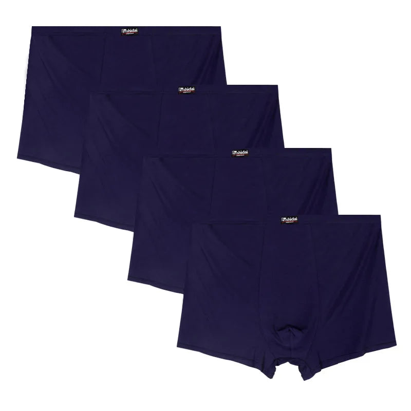 4Pcs Men Boxer Underwear Comfort