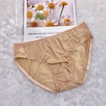 Sexy men's ultra-thin translucent style briefs