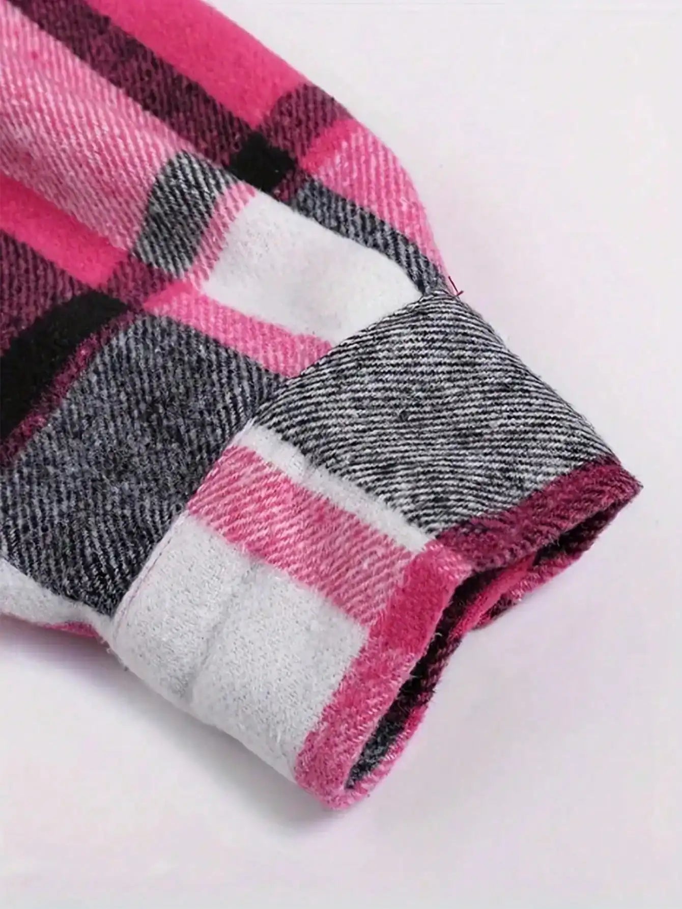 Women's Long Sleeve Flannel Plaid Shirt Casual