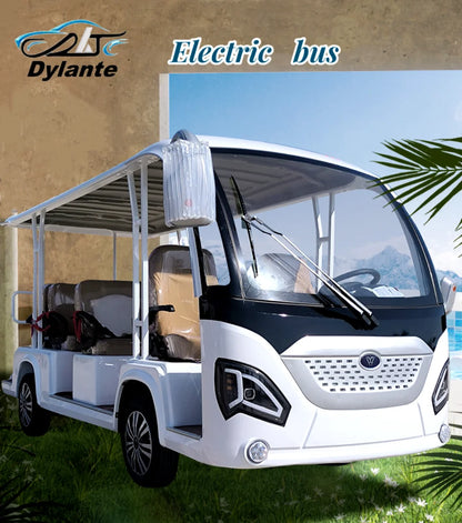 Luxury Exquisite 11-Seat Large Electric Tourist Bus