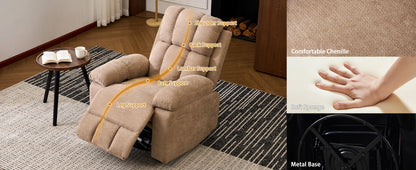Rocking Recliner Chair, Modern Glider Recliner