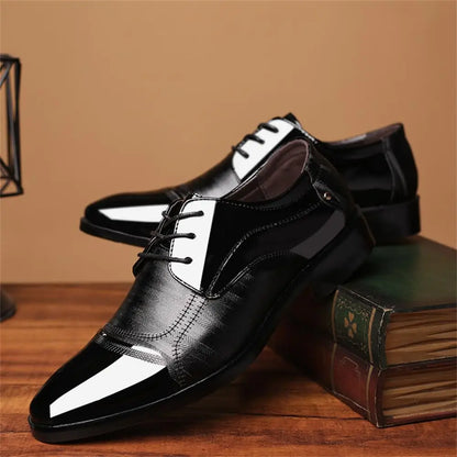 Men's Dress Shoes Business Oxfords Patent Leather