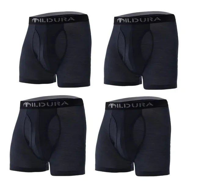 Men's Merino Wool Underwear Boxer Briefs