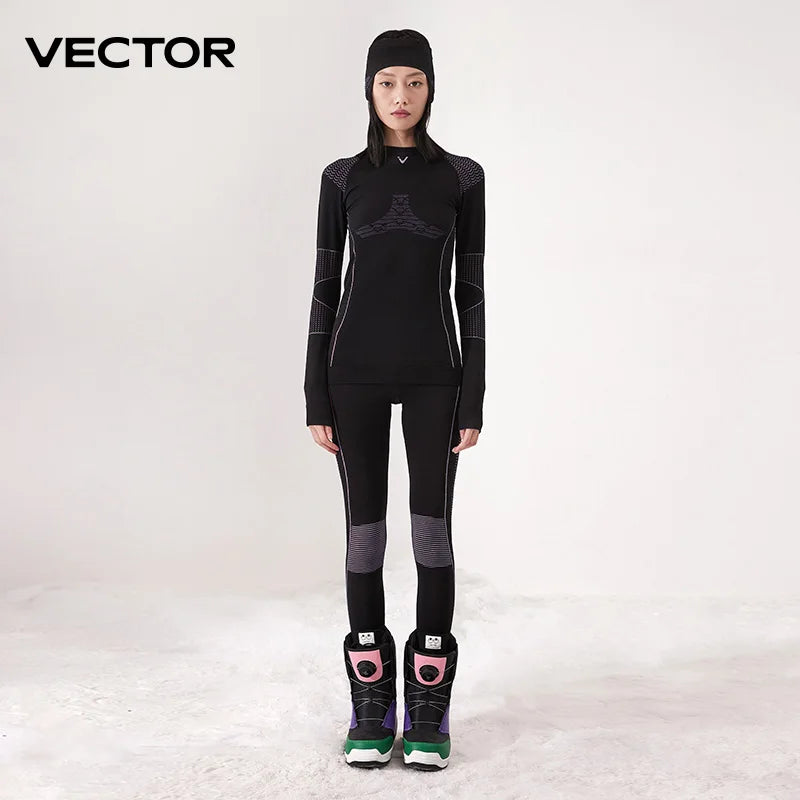 Women Ski Thermal Underwear Sets Quick Dry