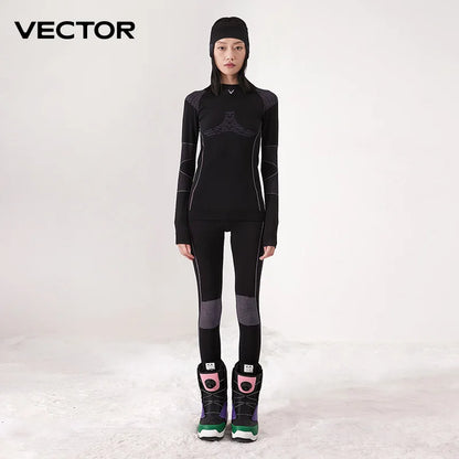 Women Ski Thermal Underwear Sets Quick Dry