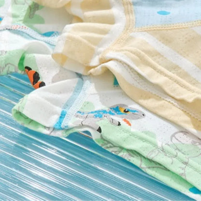4PCS Cool Boys Cute Print Underwear