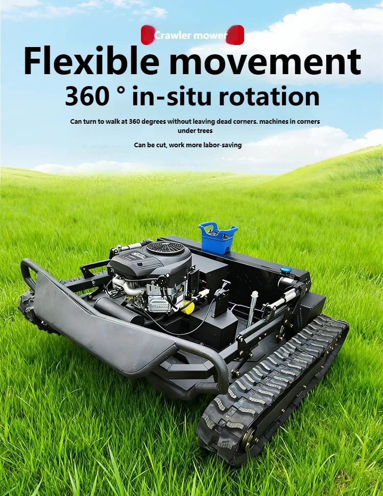 Intelligent Mowing Robot for Orchards Fields Slopes