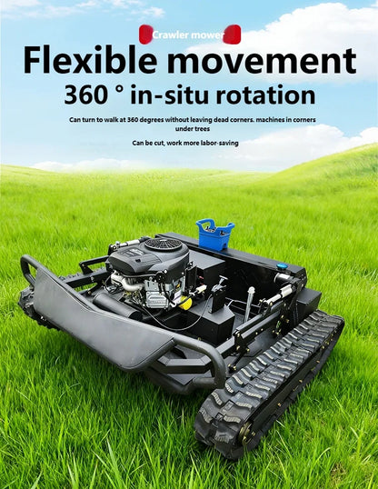 Intelligent Mowing Robot for Orchards Fields Slopes