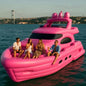 Large Custom Inflatable Pink Boat High Quality