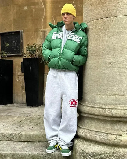 Man Long Pants Cargo Streetwear Joggers