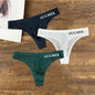 3pcs Sexy Thong Silk Bulge Pouch G-string