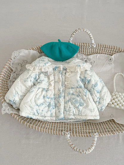 Infant Baby Girls Long Sleeve Cotton Jumpsuit