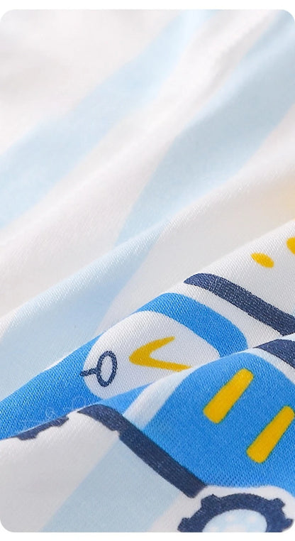 4PCS Boys Comfort  Antibacterial Underwear Cool Breathable