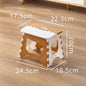 Thickened Mini Plastic Folding Stool Portable