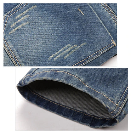 Ripped Plus Size Jeans for Men Fashion