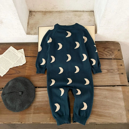 Boy/Girl Pure Cotton Cartoon Crawling Clothes