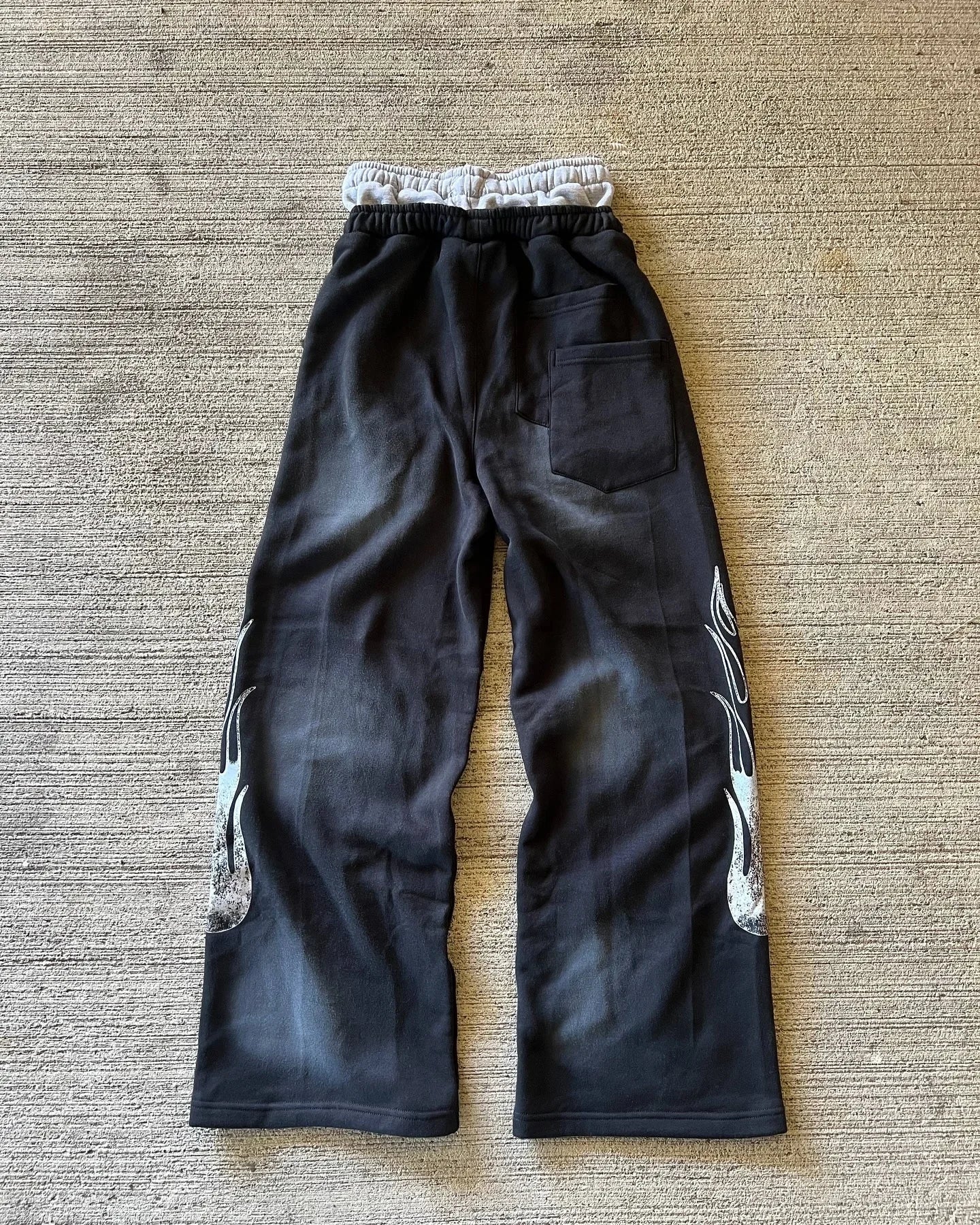 American Sweatpants Mens Gothic Hip Hop Baggy Elastic Waist