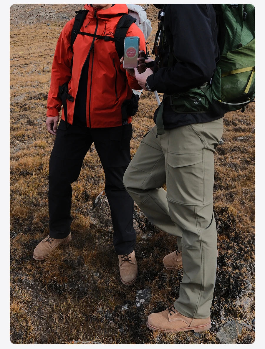 Loose Straight Water Repellent Softshell Hiking Trouser