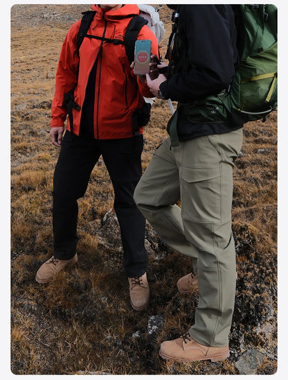Loose Straight Water Repellent Softshell Hiking Trouser