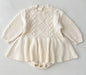 Baby Girls Knitting Romper Red Fashion