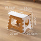 Thickened Mini Plastic Folding Stool Portable