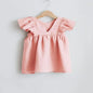 Baby Girls Linen Cotton Princess Dress