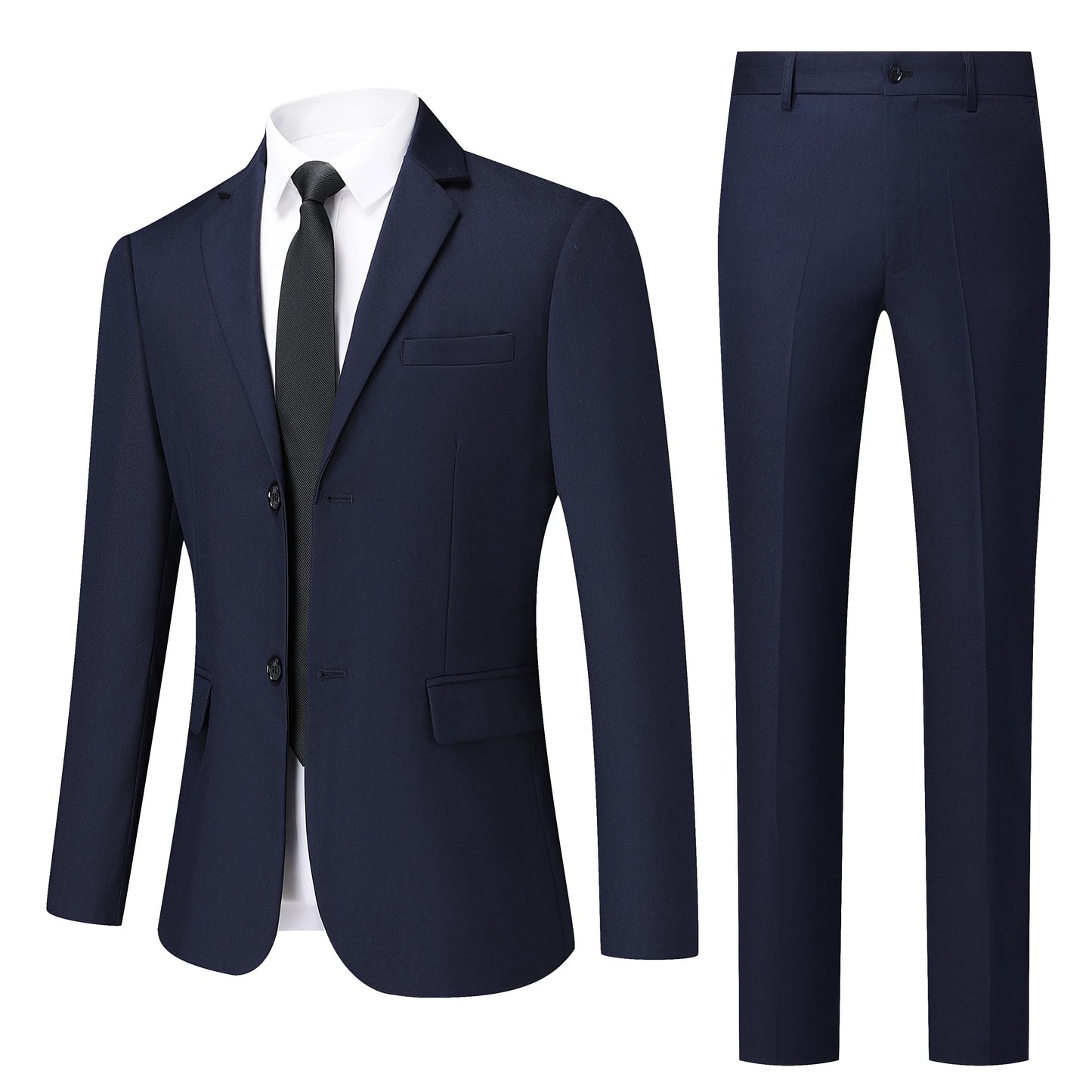 Men's 2 Piece White  Suit