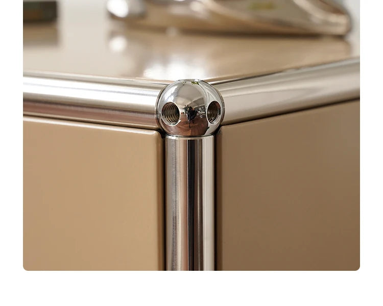 Modular DIY Metal TV Stand Cabinet Storage