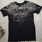 American retro black short sleeved T-shirt men