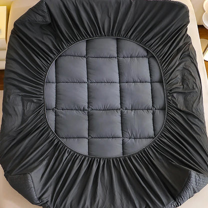 Twin Full Queen King Dark Grey Mattress Topper