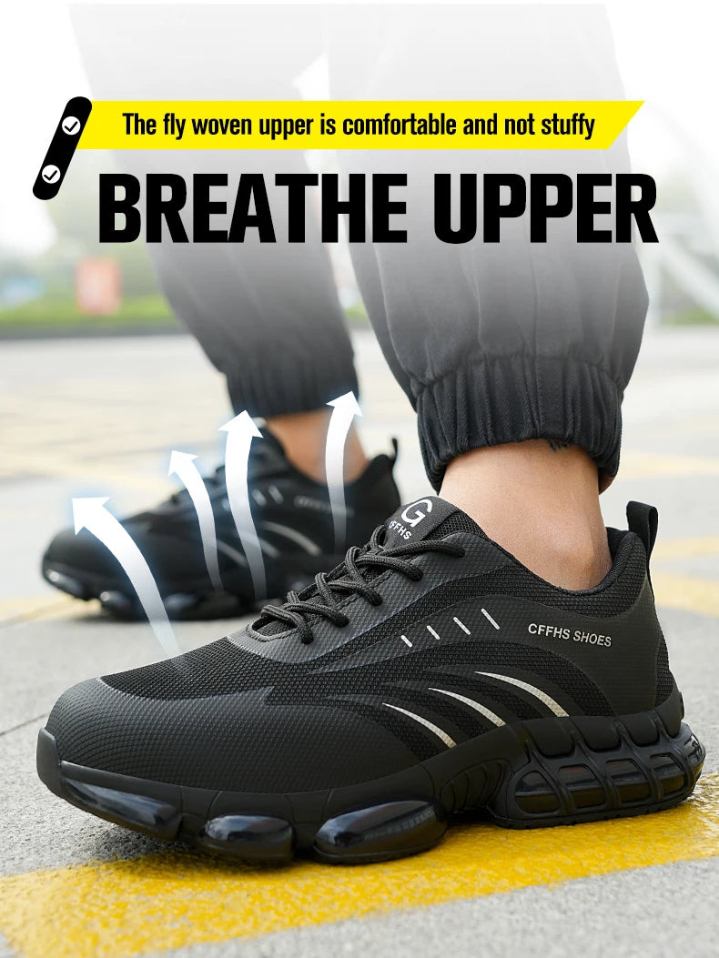 Breathable, lightweight and comfortable anti-puncture safety