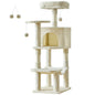 Tall Multi-Cat Climbing Tower for Pet Furniture